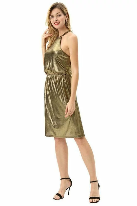 Rochie Karen aurie 6575