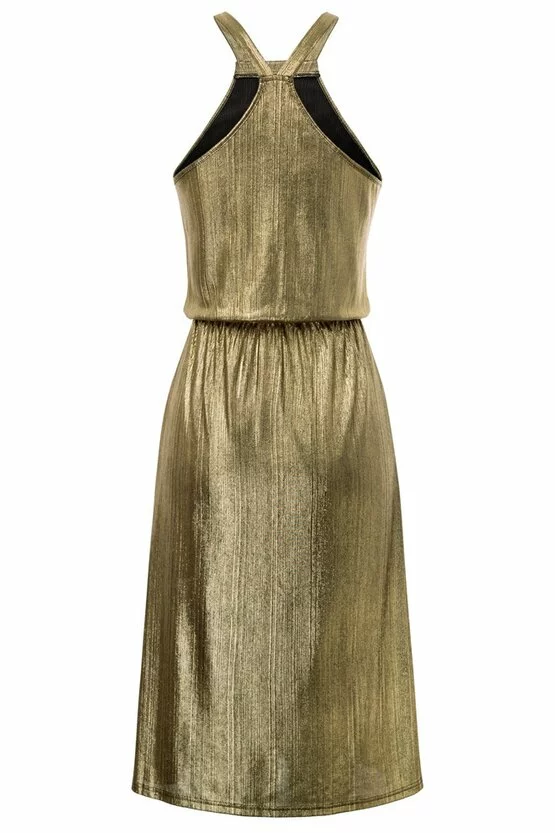 Rochie Karen aurie 6593