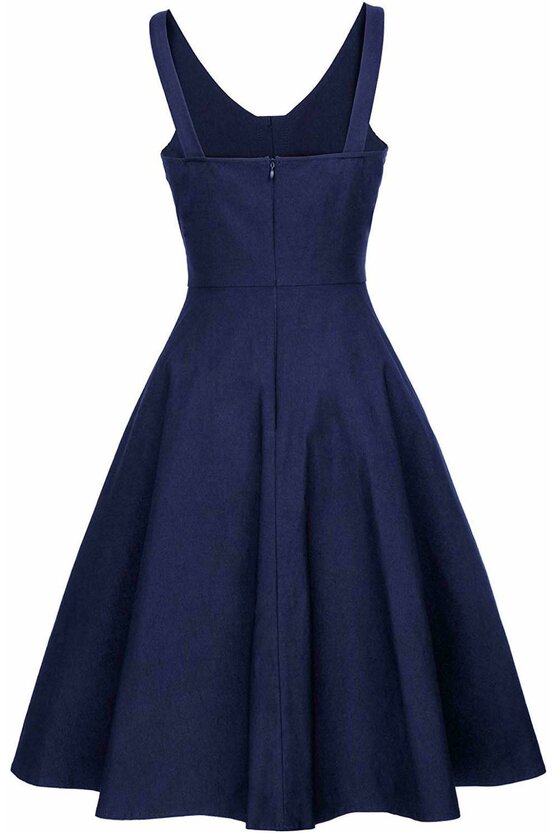Rochie Napoli albastra 3653