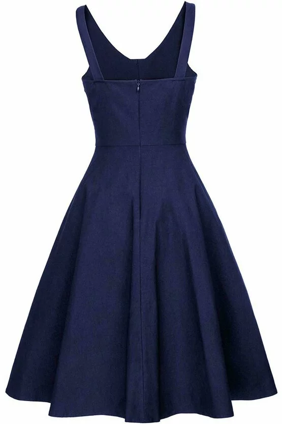 Rochie Napoli albastra 3653