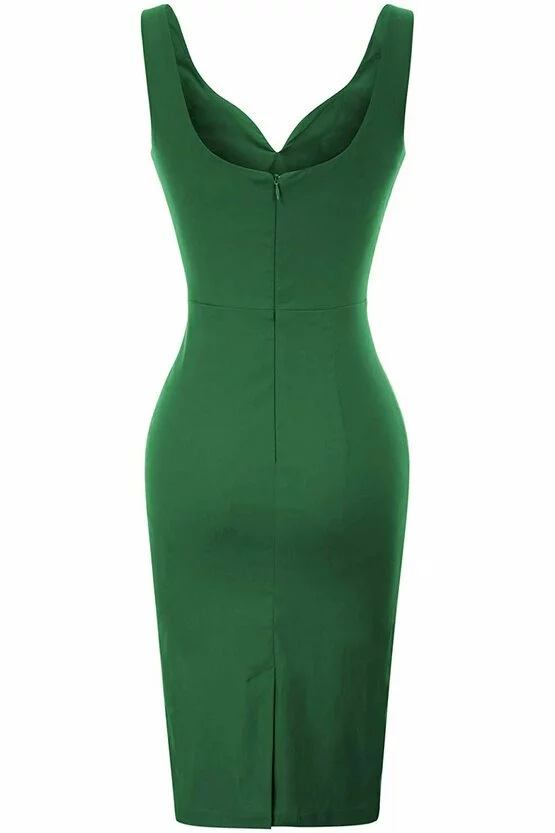 Rochie Olivia verde 6260
