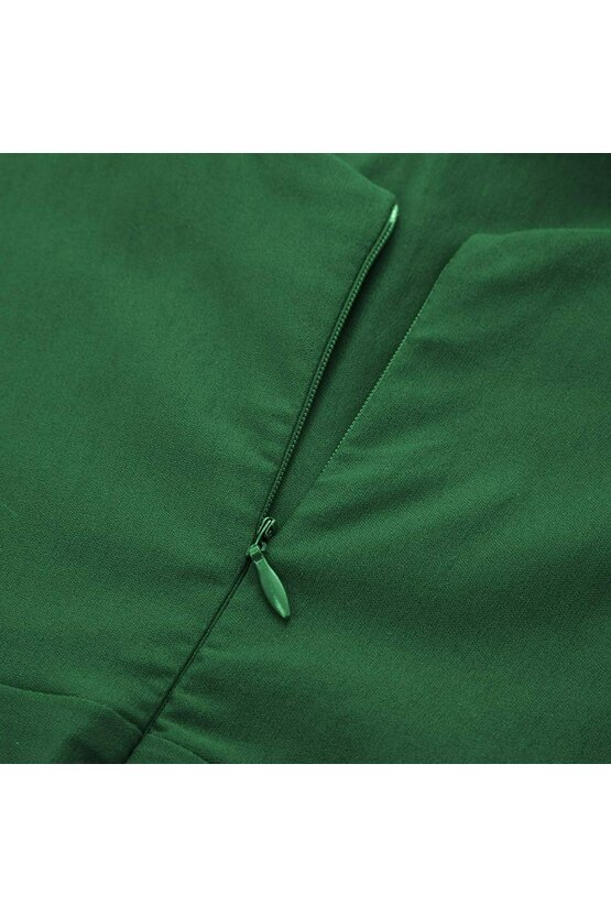 Rochie Olivia verde 6266