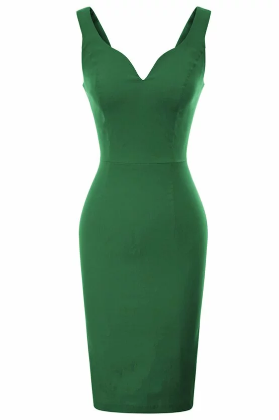 Rochie Olivia verde 6278