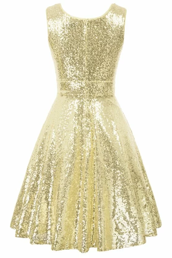 Rochie Patricia aurie 6788