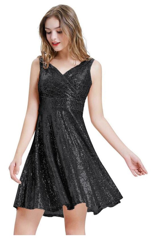 Rochie Patricia neagra 6818