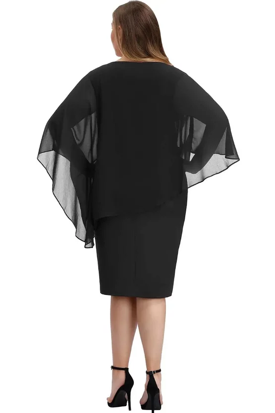 Rochie retro Amber neagra 7340