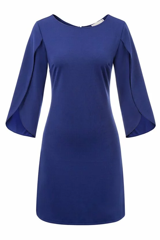 Rochie Roberta albastra 6866