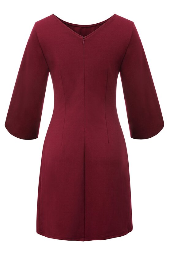 Rochie Roberta grena 6833