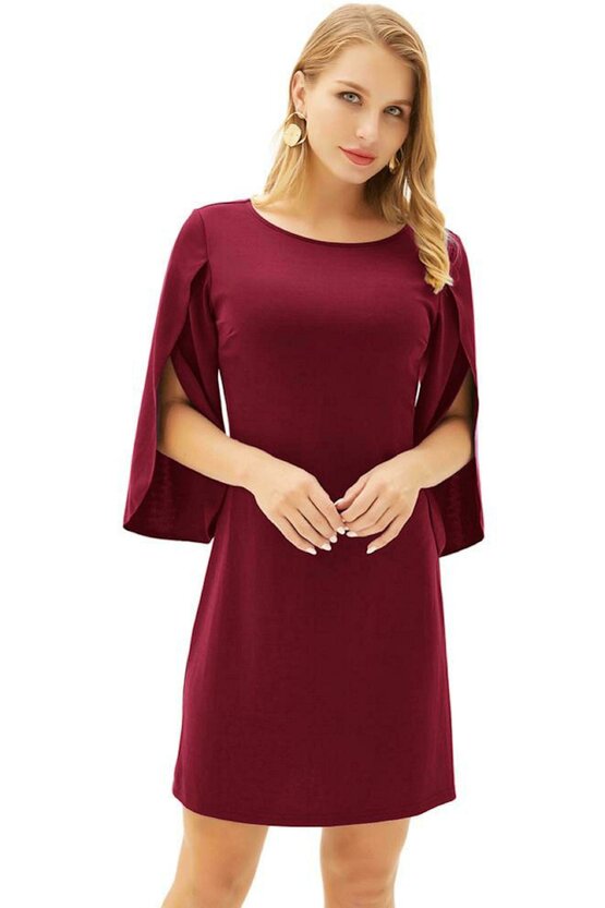 Rochie Roberta grena 6842