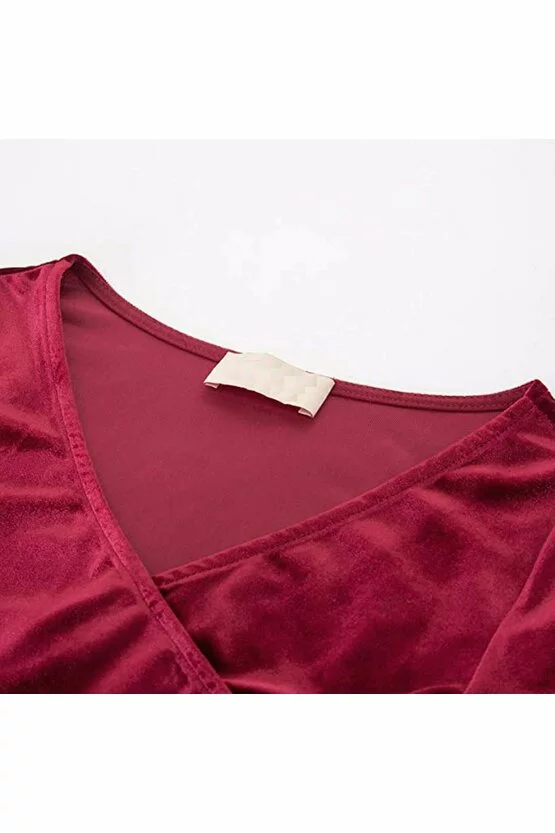 Rochie Sabrina bordeaux 6956