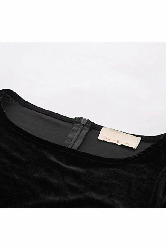 Rochie Sabrina neagra 6887