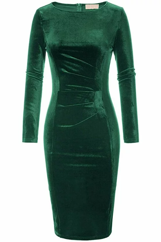 Rochie Sabrina verde 6926