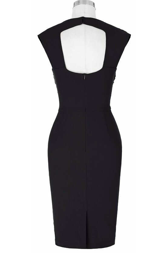 Rochie Sofia neagra 2831