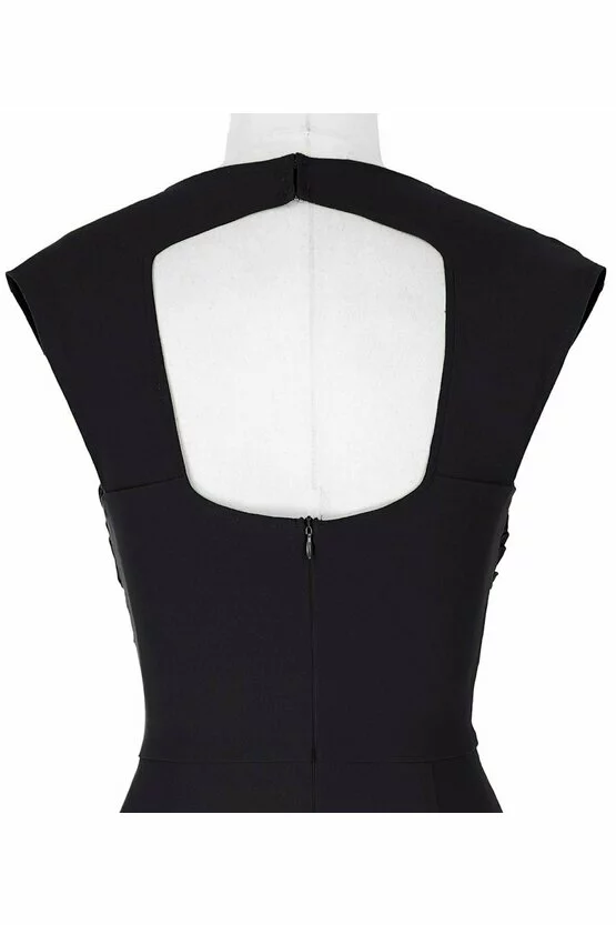 Rochie Sofia neagra 2834