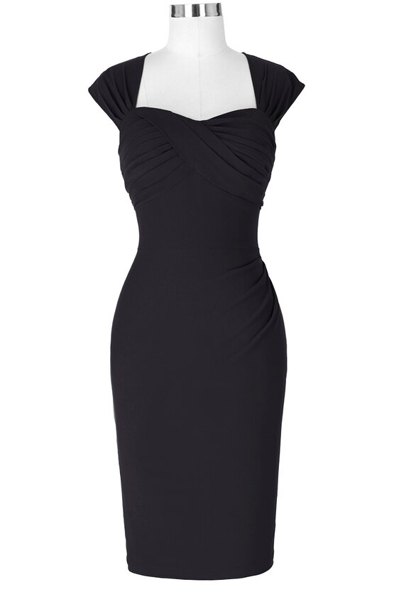Rochie Sofia neagra 2837