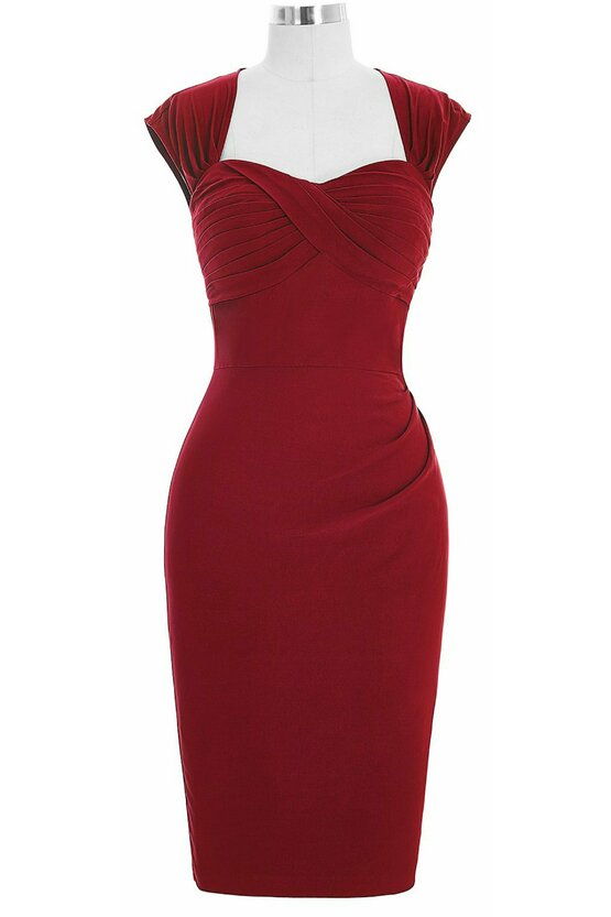 Rochie Sofia rosie 2846
