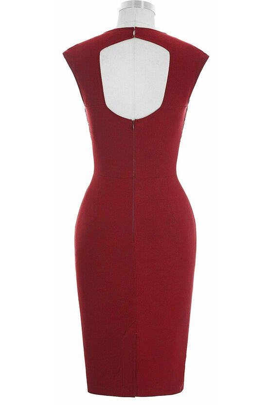 Rochie Sofia rosie 2852