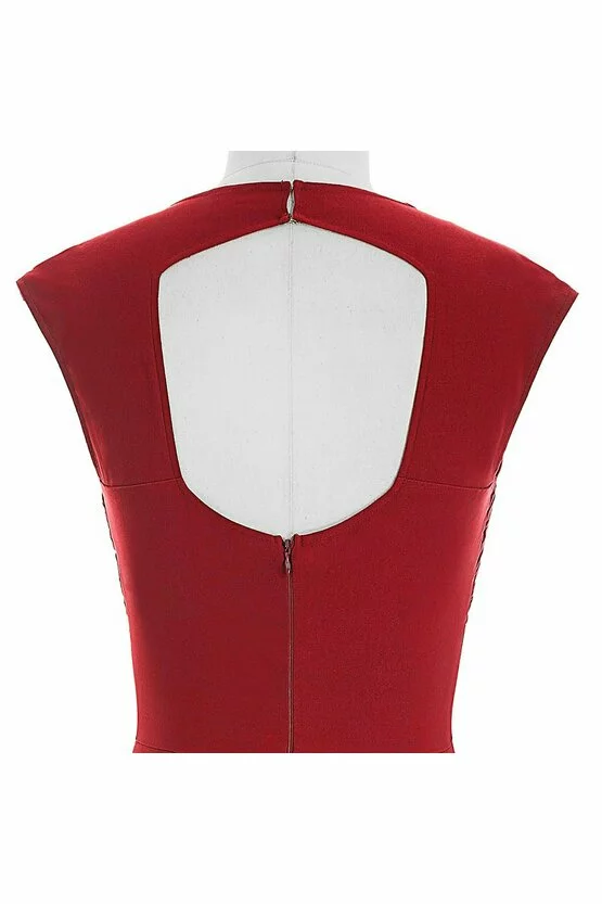 Rochie Sofia rosie 2858