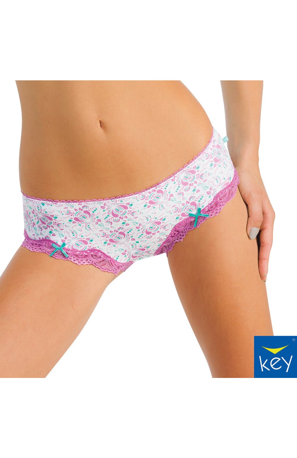 Chilot clasic dama, bumbac - Key Underwear LPP 555