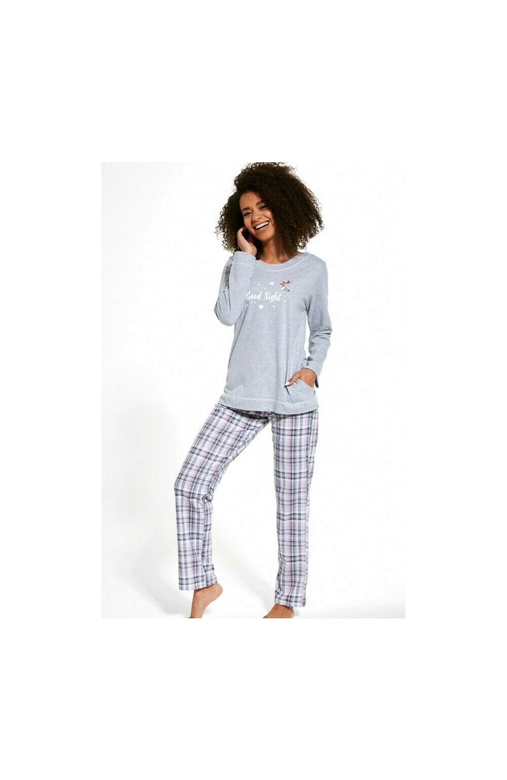 Pijama dama, bumbac, Cornette W679-254 Good Night