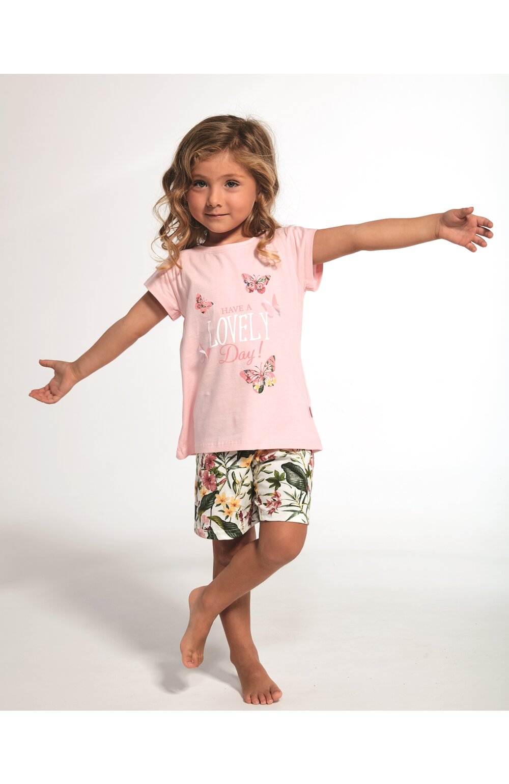 Pijama fete 9-14 ani, 100% bumbac, cornette g362-076