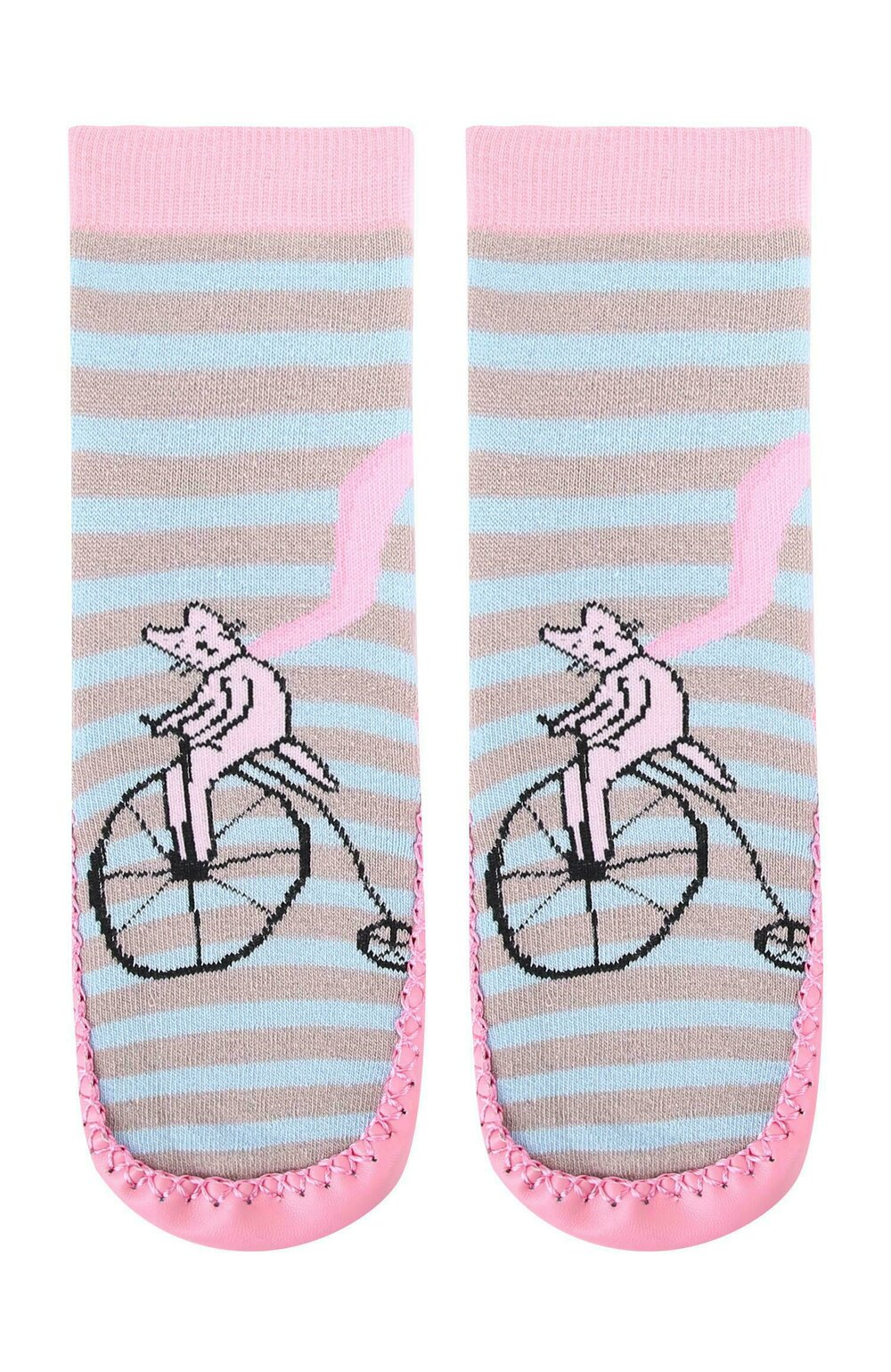 Sosete cu talpa piele pentru fetite - Marilyn Home Socks, marimi 16-32