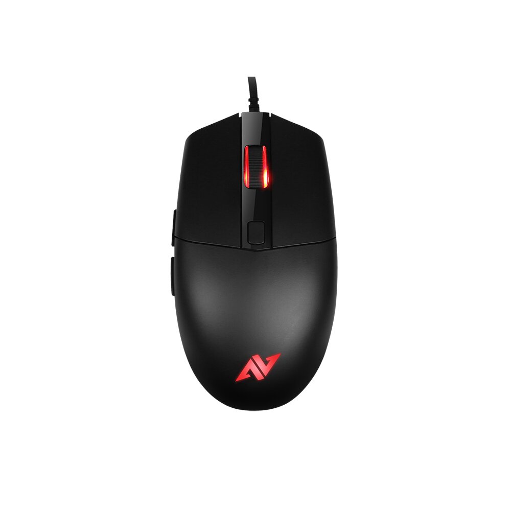 Mouse Gaming Abko Hacker A660, 10.000 DPI, RGB LED, Ergonomic Design, Negru