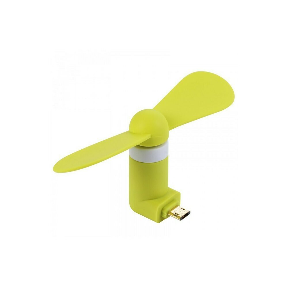 Ventilator mini portabil micro-USB reversibil Benks verde