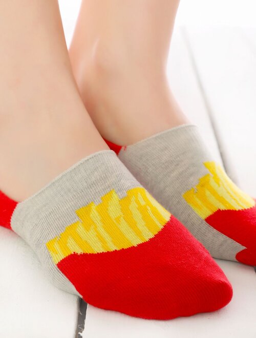 Talpici bumbac cu cartofi prajiti si silicon socks concept sc-1632